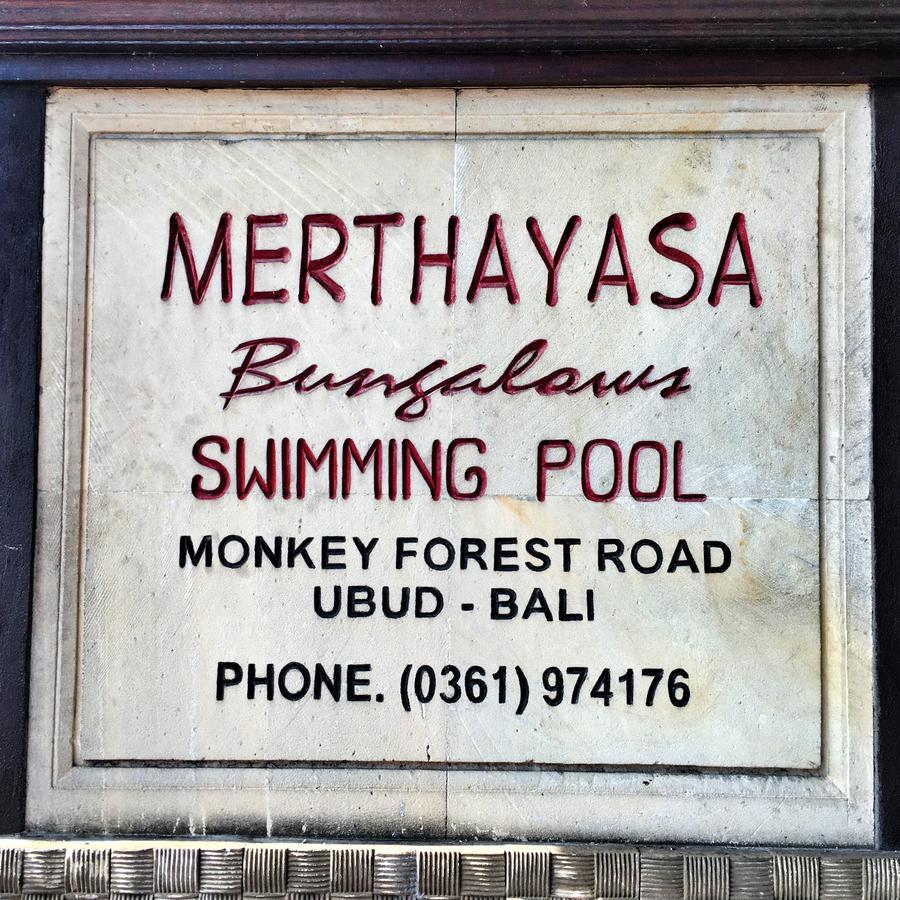 Merthayasa Bungalows Убуд Экстерьер фото